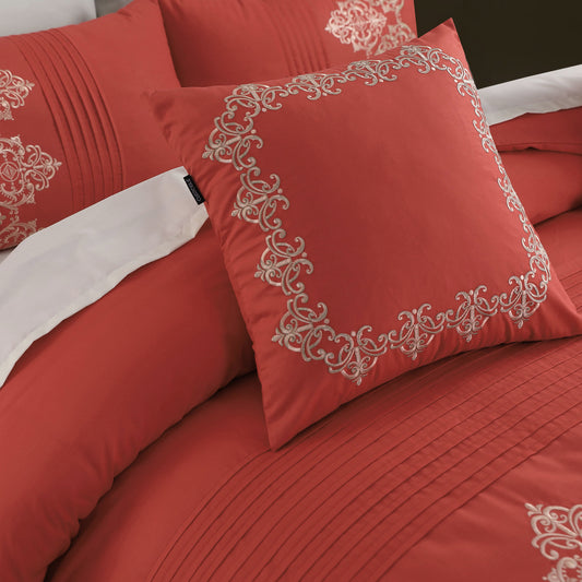 Espousal Embroidered Quilt Cover Set