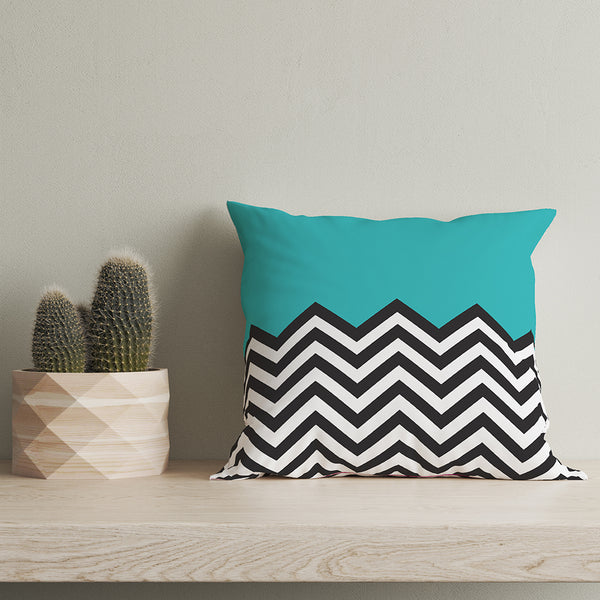 Chevrons Printed Cushion