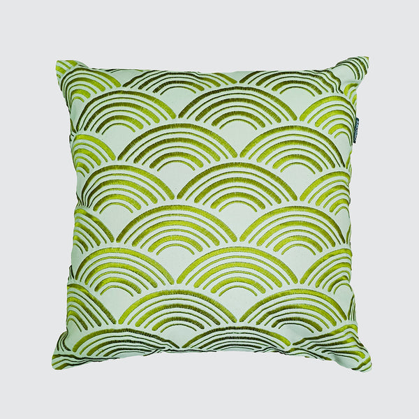 Sea Shells Embroidered Cushion