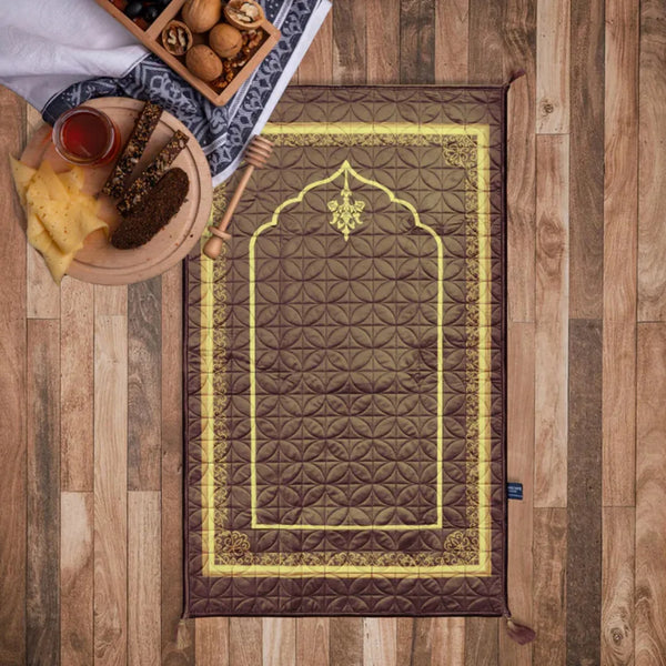 Heavenly Brown Traveler Prayer Mat