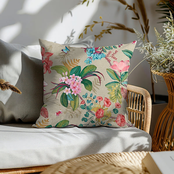 Floral Digital Printed Cushion