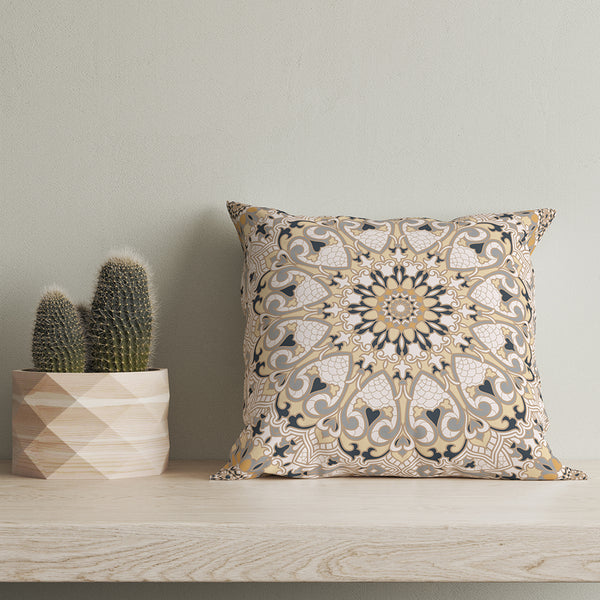 Arabesque Tile Printed Cushion