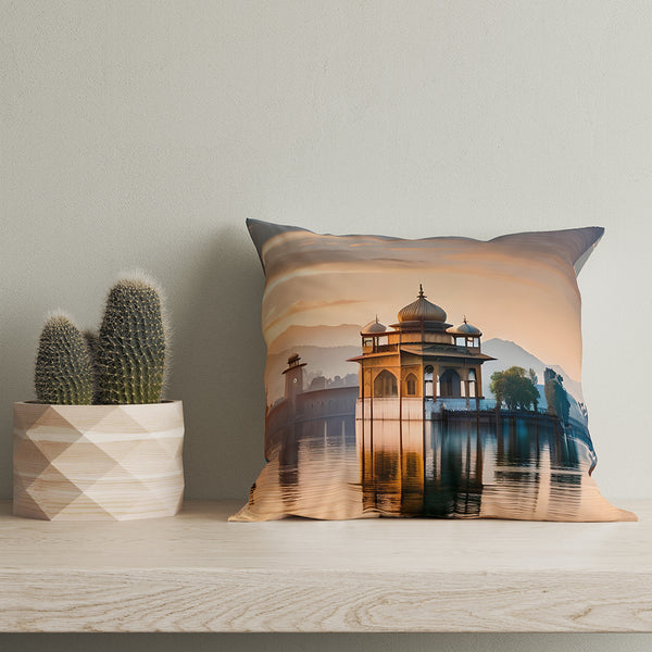 Mughal Marvels Printed Cushion