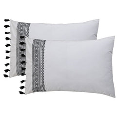 Moroccan 6Pcs Embroidered Bedset - Gift Pack