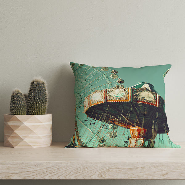 Vintage Ferris Printed Cushion