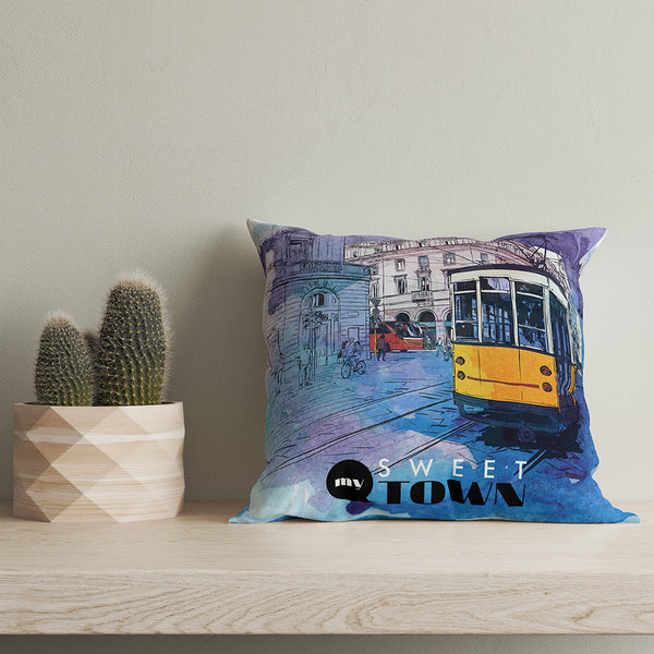 Town Printed Cushion