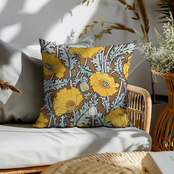 Floral Radiance Digital Cushion