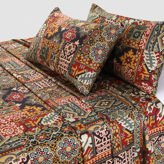 Tribal Harmony Digital Printed Sheet Set