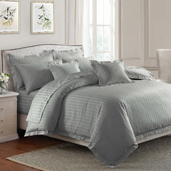 Onyx Grey Quilt Cover Set