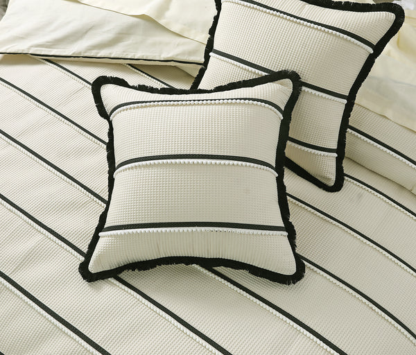 Soft Grid Cushion Covers (2pc)