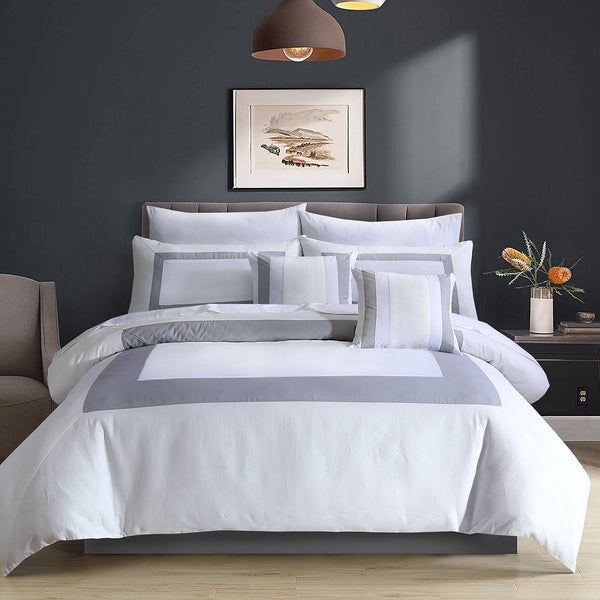 Diamond Drift Quilt Cover Set