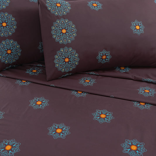 Enigma Embroidered Sheet Set