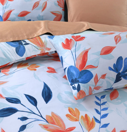 Tulip Printed Duvet Cover Set