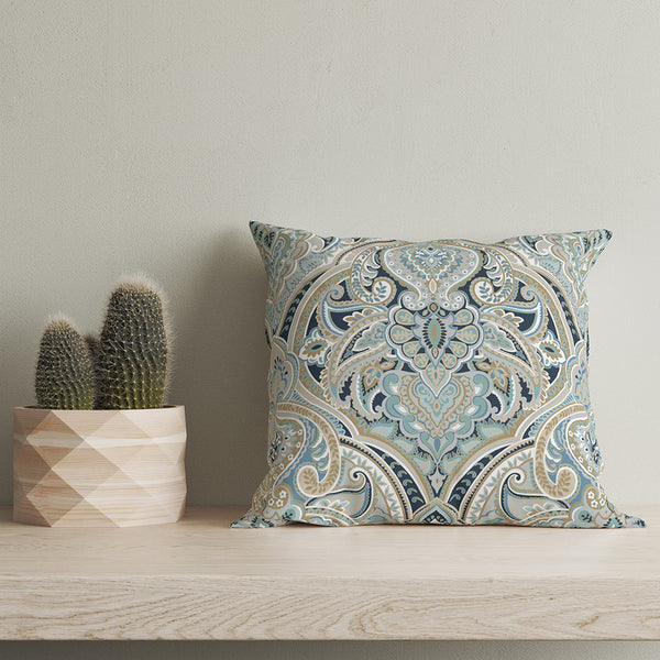 Persian Paisley Printed Cushion