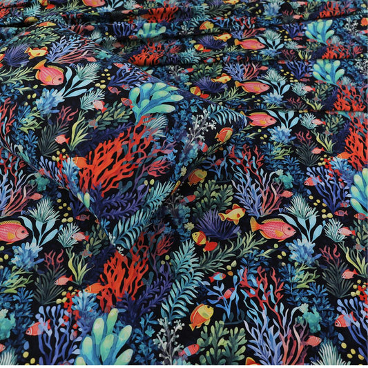 Ocean Coral Reef Digital Printed Sheet Set