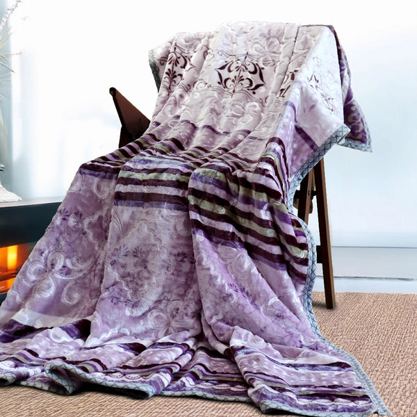 Lilac Fleece Blanket