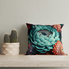 Bloom Elegance Printed Cushion