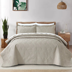 Allium Quilted Bedspread Set