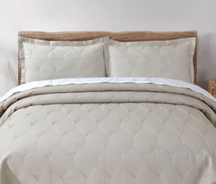 Allium Quilted Bed Spread Set