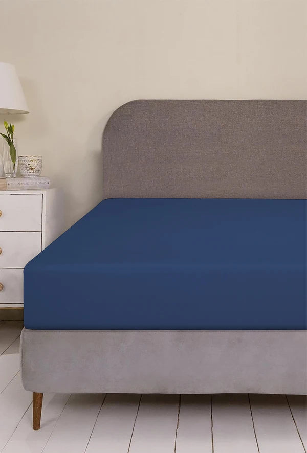 Blue T144 Flat Sheet (54"x75"+13")