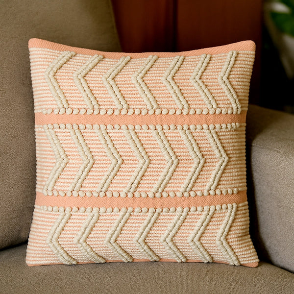 Peach Grove Handmade Cushion Cover