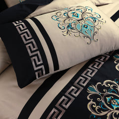 Forever 6Pcs Embroidered Bedset - Gift Pack