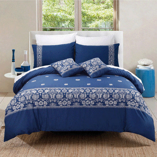 Fossils 6Pcs Embroidered Bedset - Gift Pack