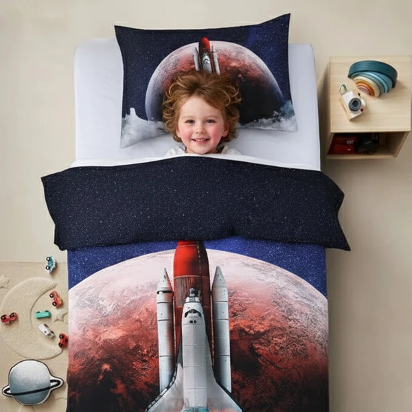 Space Shuttle Digital Printed Sheet Set