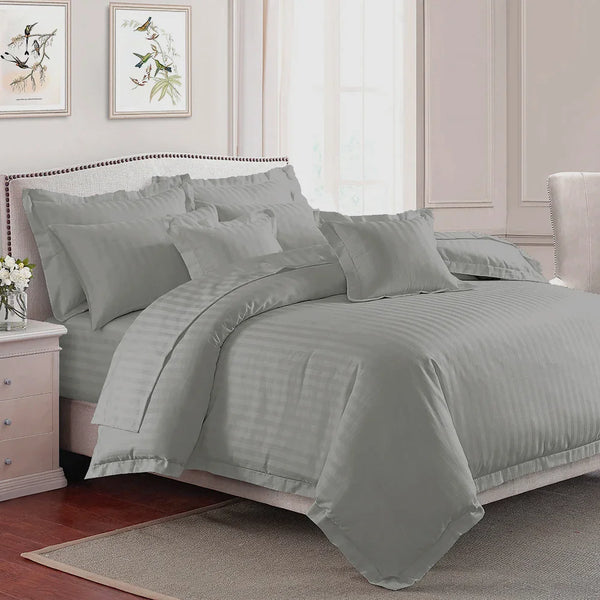 Onyx Gray Quilt Cover Set