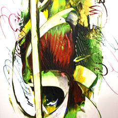 Fabi Aiyi Alla Handmade Painting 38x78cm