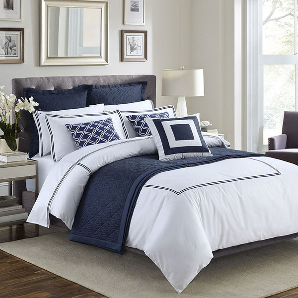 Cashmere Baratta Stitch T-500 Quilt Cover Set