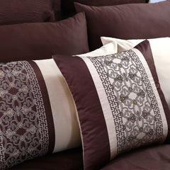 Resonant Embroidered Quilt Cover Set