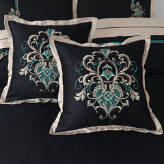 Baroque 6Pcs Embroidered Bedset - Gift Pack