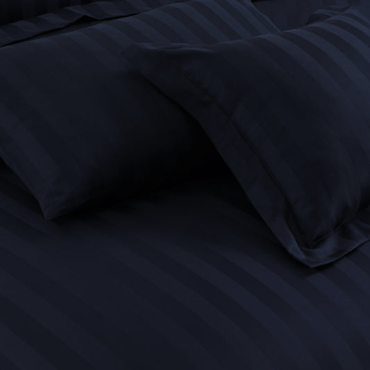 Onyx Navy Quilt Cover Set