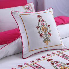 Emblazon Embroidered Quilt Cover Set