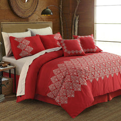 Espousal Embroidered Quilt Cover Set