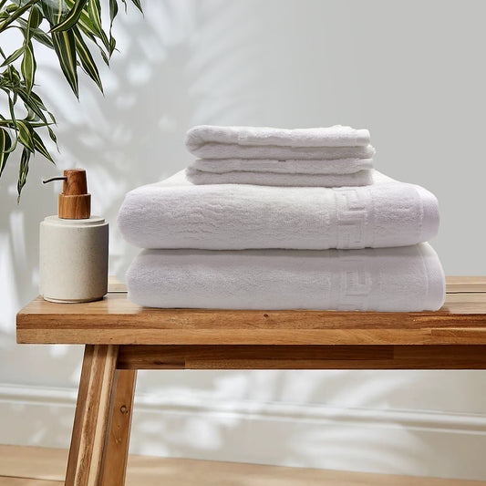 Greek White Towel Set