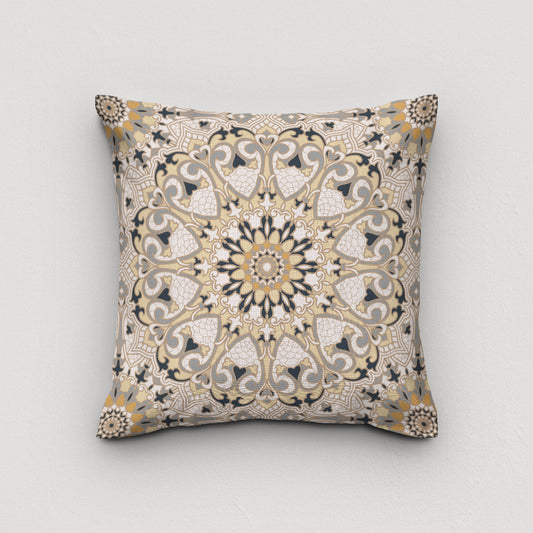 Arabesque Tile Printed Cushion