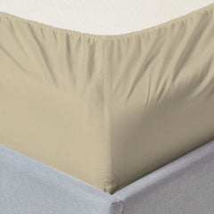 Beige T400 Fitted Sheet