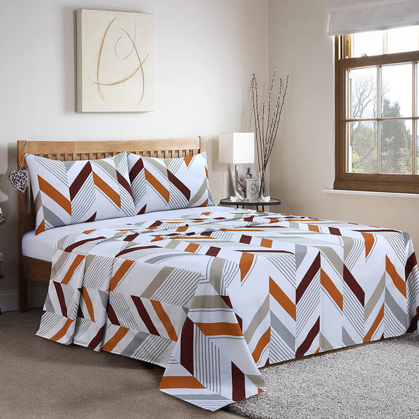 Chevrons Printed Sheet Set