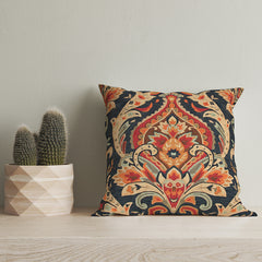 Damask Printed Cushion
