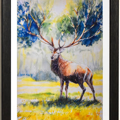 Deer Printed Painting 58x73cm