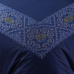 Duke Embroidered Quilt Cover Set