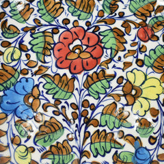 Passion Plate Blue Pottery