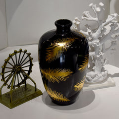 Plume Black Vase (Ewer)