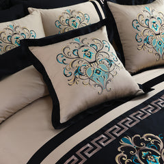 Forever Embroidered Quilt Cover Set
