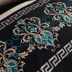 Forever Embroidered Quilt Cover Set