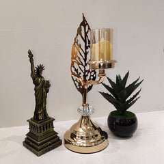 Linden Metal Candle Stand