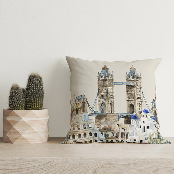 London Printed Cushion