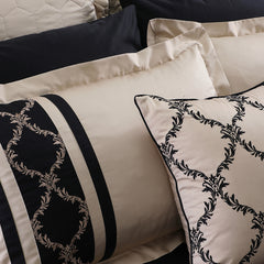 Majestic Embroidered Quilt Cover Set